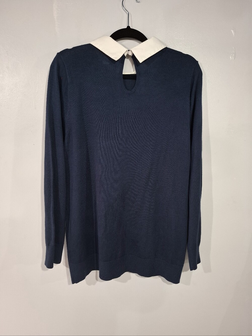 Her Universe My Neirghbor Totoro Navy Crewneck Sweater Peter Pan Collar Sz 1X - Picture 10 of 16